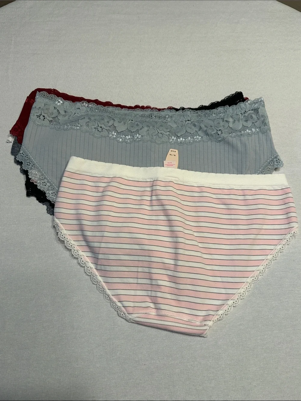 Victoria's Secret Hiphugger Panty and 6 other no brand hipster panties lot